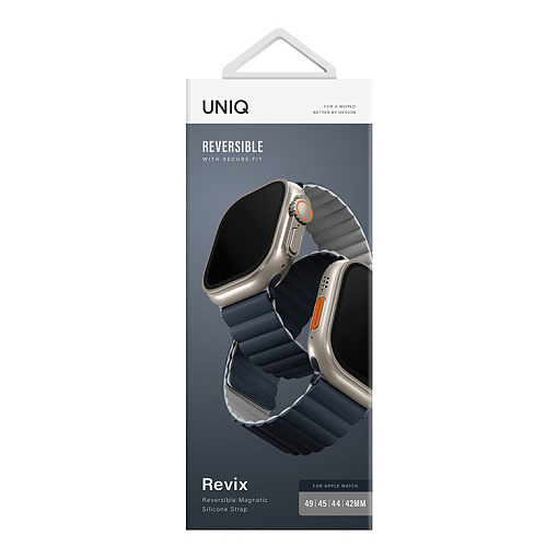 Ремешок Uniq Revix Reversible Magnetic для Apple Watch 42/44/45/49 mm