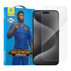 Защитное стекло BlueO Clear HD для iPhone 16/15, прозрачное (NPB1-16-6.1)