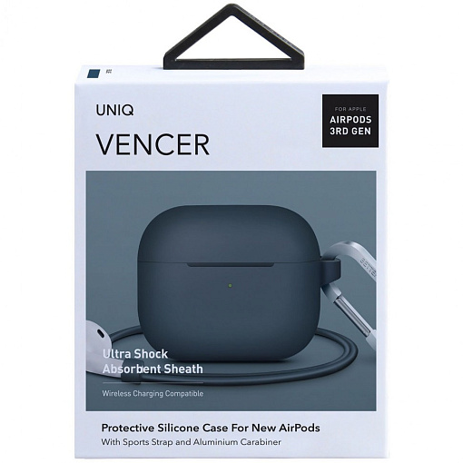 Чехол с карабином UNIQ Vencer + ремешок