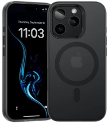 Чехол Benks Lucid Armor с MagSafe для iPhone 16 Pro Max, черный (C.K.PC.AP.BK.0066)