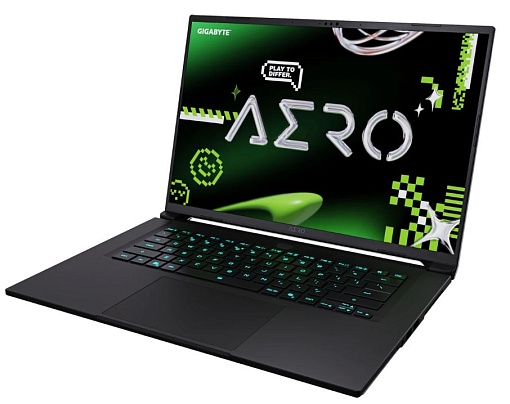 Ноутбук Gigabyte AERO X16 EG61H 1TH 16" (AMD Ryzen AI 7 350 Zen 5, NVIDIA GeForce RTX 5050) 16ГБ, 1ТБ SSD, noOS