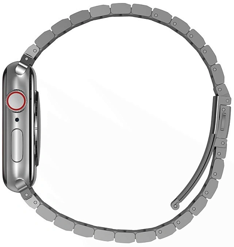 Ремешок Uniq Strova Strap Link Steel для Apple Watch 44/45/46/49мм