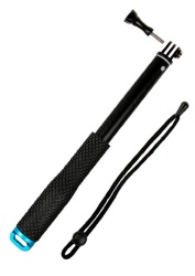 Телескопический монопод для экшн-камеры GoPro, SJCAM, EKEN (LDX 808), черный