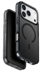 Чехол Uniq Clario с MagSafe для iPhone 17 Pro Max, темно-прозрачный (IP6.9P(2025)-CLARMSMK)