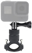Металлическое крепление на руль для экшен-камер GoPro, Sjcam, Eken DJI, черный
