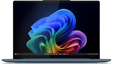 Ноутбук Lenovo Yoga Slim 7 14AKP10 14" (AMD Ryzen AI 5 340, AMD Radeon 840M) 16ГБ, 1ТБ, Win 11 Home, бирюзовый (83JY0009RK)