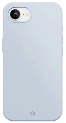 Силиконовый чехол VLP Aster Case с MagSafe для iPhone 16e, голубой (1057135)