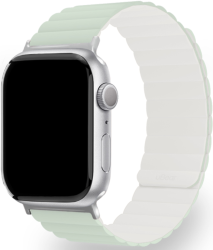 Ремешок силиконовый uBear Mode для Apple Watch 38/40/41 мм, шалфей/бежевый (WB13SB01SM-AW)