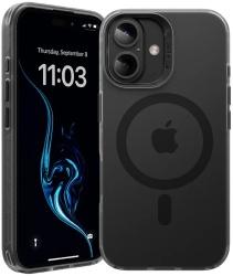 Чехол силиконовый Benks Lucid Armor Case с MagSafe для iPhone 16, черный (C.K.PC.AP.BK.0063)