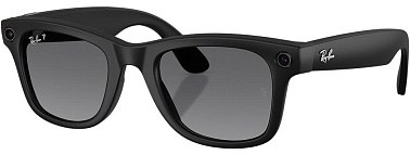Умные очки Ray-Ban Meta (Gen 2) Wayfarer RW4012 155-53 Size, Matte Black/Polar Gradient Graphite (8056262721421)