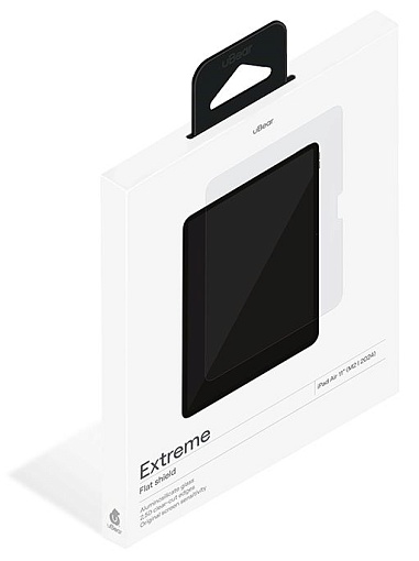 Защитное стекло uBear Extreme Flat Shield для iPad Air 11" (M2 | 2024)