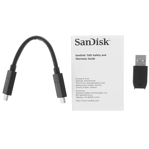 Внешний SSD SanDisk Extreme Portable 2 TB V2 (SDSSDE61-2T00-G25)