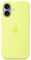 Чехол Apple Silicone Case с MagSafe для iPhone 17, желтый (Neon Yellow) MGEV4FE/A