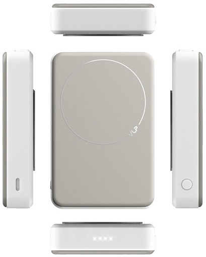 Внешний аккумулятор VLP Solid Energy 10000 mAh SSB, Qi2.2 30W