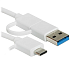 Разветвитель Xiaomi Multifunctional HUB 4-in-1 Dual Head Splitter