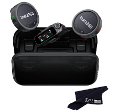 Insta360 Mic Pro Advanced Wireless Microphone (2 TX + 1 RX + Charging Case)