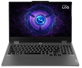 Lenovo LOQ 15IRX9 15.6" (Intel Core i5 13450HX, NVIDIA GeForce RTX 3050) 16ГБ, 512ГБ SSD, noOS, серый (83DV0073PS)