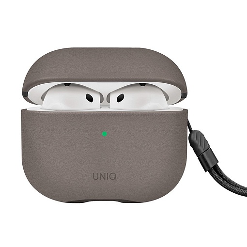 Чехол Uniq Lyden Leatherette with handstrap для Airpods 4