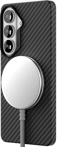 Чехол защитный VLP Kevlar Case с MagSafe для Samsung Galaxy S26