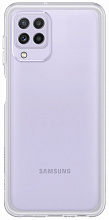 Чехол-накладка Samsung EF-QA225TTEGRU для Galaxy A22, прозрачный 