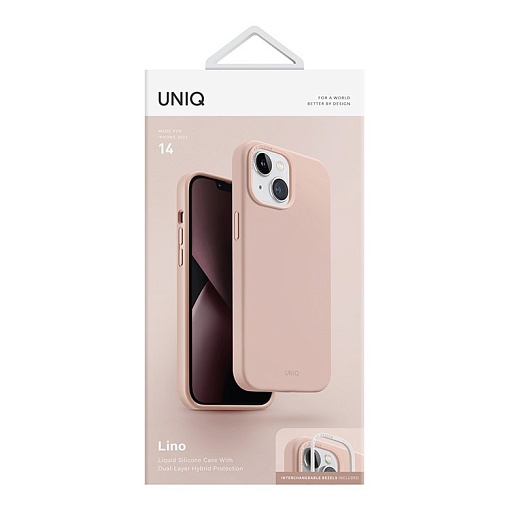 Чехол Uniq Lino для iPhone 14