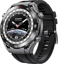 Смарт-часы HUAWEI WATCH Ultimate Black 55020AGP черный