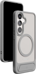 Силиконовый чехол VLP Reels Case с MagSafe для Galaxy S25, серый (10525012)
