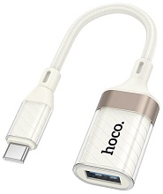 HOCO UA39A Type-C на USB, бежевый
