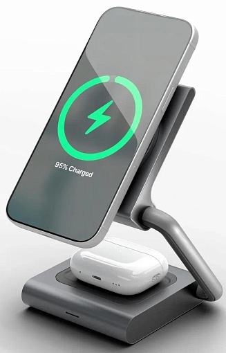 Беспроводное зарядное устройство VLP Zen Charger с MagSafe Qi2.2 25W
