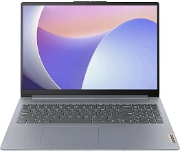 Lenovo IdeaPad Slim 3 16IAH8 16" (Intel Core i5-12450H, Intel UHD Graphics) 16ГБ, 512ГБ, noOS, серый (83ES002LRK)