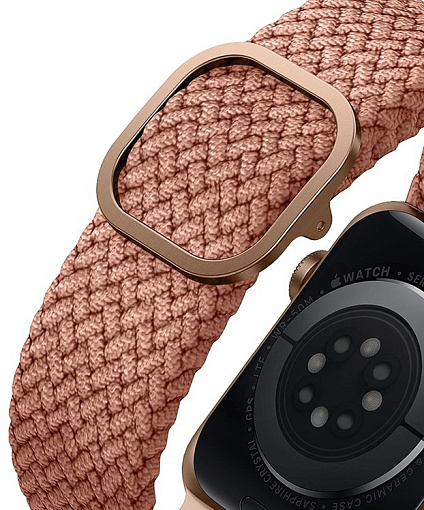 Плетеный ремешок Uniq Aspen Strap Braided для Apple Watch 40/41/42мм