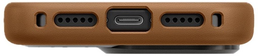 Чехол Uniq Heldro PRO Leatherette + FlexGrip Magsafe для iPhone 17 Pro