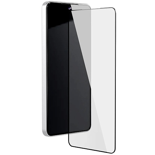 Защитное стекло VLP 2.5D Easy Box для Samsung Galaxy S26 с чёрной рамкой