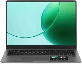 Ноутбук Honor MagicBook X16 AMD 2025 (AMD Ryzen 5 6600H, AMD Radeon 660M) 16ГБ, 1024ГБ SSD, Windows 11 Home, серый (5301APLN)