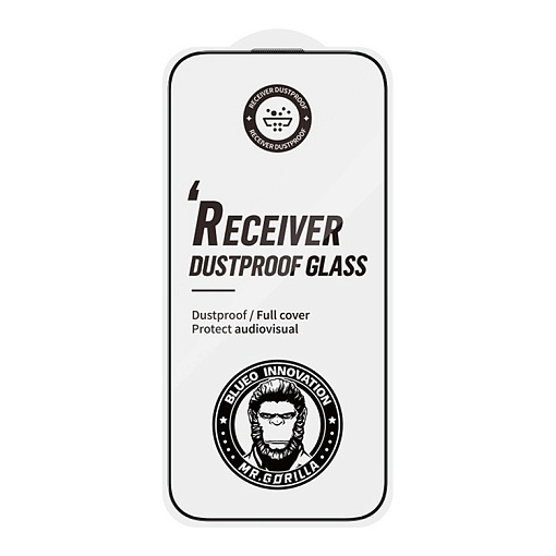 Защитное стекло BlueO Large arc Anti-Dust Anti-Static для iPhone 16 Plus/15 Plus