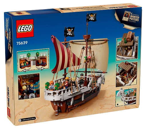 Конструктор LEGO One Piece 75639 Пиратский корабль «Гоинг Мерри»