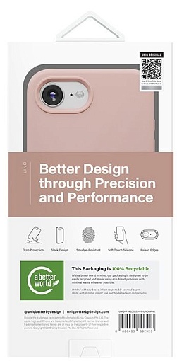 Чехол Uniq Lino с Magsafe для iPhone 16e