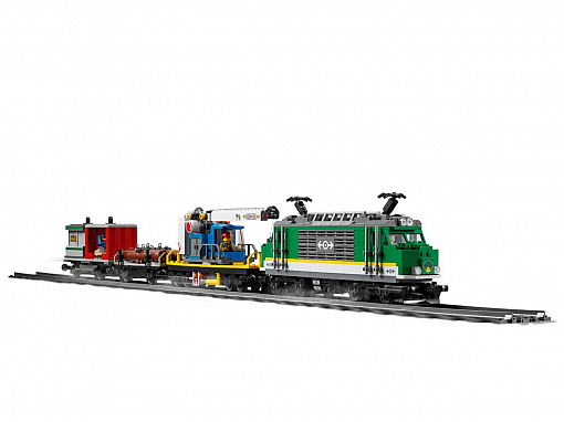 Электромеханический конструктор LEGO City 60198 Грузовой поезд