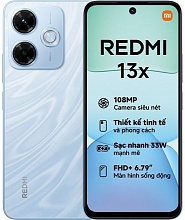 Xiaomi Redmi 13x 8/256 ГБ, голубой (Silk Blue)