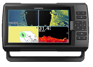 Эхолот GARMIN STRIKER VIVID 9SV с датчиком GT52HW-TM, черный