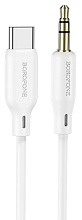 BOROFONE BL18 AUX Jack 3,5 (m) - Type-C (m), 1 м, белый