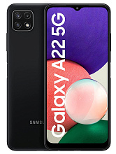 Смартфон Samsung Galaxy A22 5G 4/128GB Black (Черный)