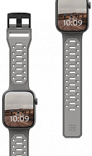 Силиконовый ремешок UAG Civilian Silicone Strap для Apple Watch 44/45/46/49мм, титан (194002113636)