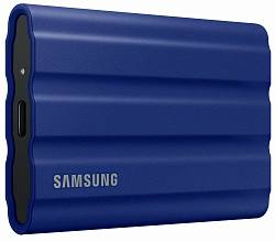 Внешний SSD диск Samsung  T7 Shield 2Tb USB 3.2 Type-C, синий (Blue) MU-PE2T0R