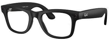 Умные очки Ray-Ban Meta (Gen 2) Wayfarer RW4012 155-53 Size, Matte Black/Transitions Gray (8056262721384)