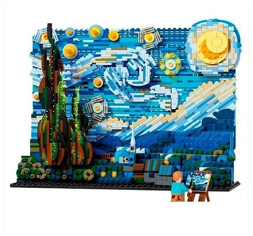 Конструктор LEGO Ideas 21333: Vincent van Gogh - The Starry Night
