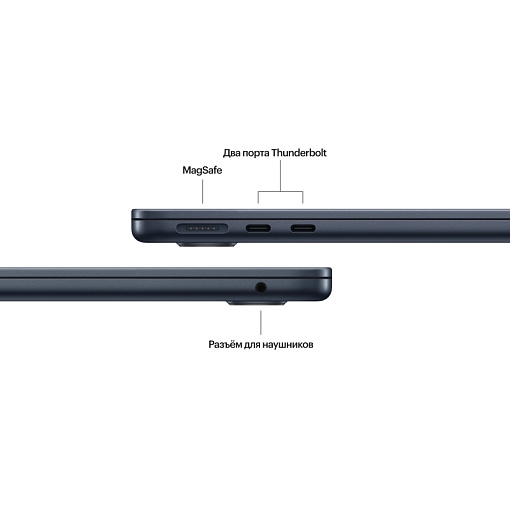 Ноутбук Apple MacBook Air 13 (M3, 8C CPU/8C GPU, 2024), 16 ГБ
