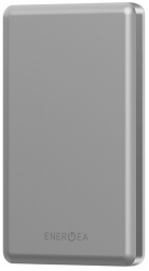 Внешний аккумулятор EnergEA AluPac Mini 5000 mAh MagSafe 15W USB-C 20W Ultra Light, Natural Titanl (AP-MINI5K-NAT)