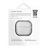 Чехол + карабин Uniq Glase TPU case для Airpods 4