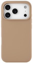 Чехол uBear Touch Mag Case с MagSafe  для iPhone 17 Pro (силикон, софт-тач), Латте (CS559LT63PTH-I25M)